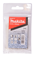Makita Accessoires Metaalboor dubbelzijdig 4,8x62mm - B-26777 B-26777