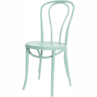 Vienna Thonet No. 18 houten bistrostoel lichtgroen - thumbnail