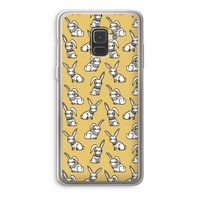 Haas: Samsung Galaxy A8 (2018) Transparant Hoesje
