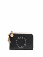 Stella McCartney pochette zippée à logo - Noir - thumbnail