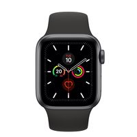 Apple Watch Series 5 OLED 40 mm Digitaal 324 x 394 Pixels Touchscreen Grijs Wifi GPS - thumbnail