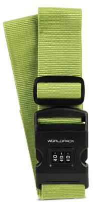 Worldpack Kofferriem met Cijferslot Groen