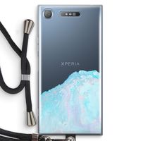 Fantasie pastel: Sony Xperia XZ1 Transparant Hoesje met koord
