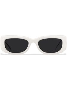 Prada Eyewear lunettes de soleil rectangulaires Symbole - Gris