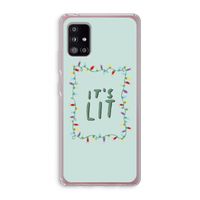 It's Lit: Samsung Galaxy A51 5G Transparant Hoesje