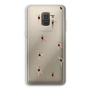 Dancing #1: Samsung Galaxy A8 (2018) Transparant Hoesje