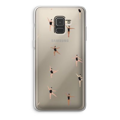 Dancing #1: Samsung Galaxy A8 (2018) Transparant Hoesje