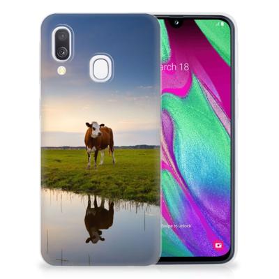 Samsung Galaxy A40 | TPU Hoesje | Koe