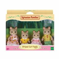 Actiefiguur Sylvanian Families Striped Cat Family