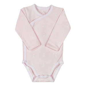 Sophie de Giraf - babyromper roze