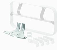 Voeten - set- voor papierafroller grijs - 3 stuks