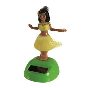 Dansend Hula meisje - Op solar energie - 10 cm - bewegend figuurtje