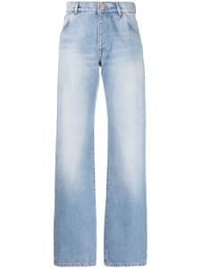 Balmain jean à coupe droite - Bleu