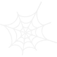Creativ Company Spinneweb, afm 19x21 cm, 230 gr, wit, 16 stuk/ 1 doos