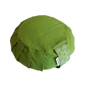 Meditation cushion zafu - Green