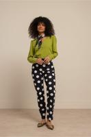 Lola top - dark lime - 13495