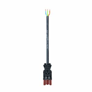 Wieland 92 232 5003 1 aansluitsnoer 3X1.5 5M zwart female