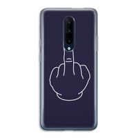 F**k U: OnePlus 7 Pro Transparant Hoesje