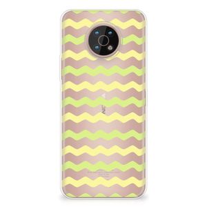 Nokia G50 TPU bumper Waves Yellow