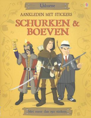 Aankleden met stickers - Schurken en boeven (Paperback)