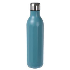 RVS thermosfles / isoleerfles voor onderweg 500 ml marine blauw