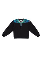 Marcelo Burlon County Of Milan Kids sweat Icon Wings en coton - Bleu - thumbnail