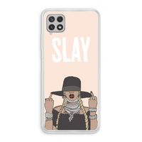 Slay All Day: Samsung Galaxy A22 4G Transparant Hoesje