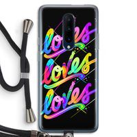 Loves: OnePlus 7 Pro Transparant Hoesje met koord