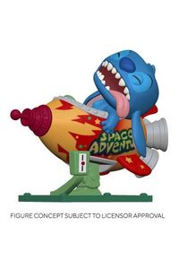 Lilo & Stitch POP! Rides Vinyl Figure Stitch in Rocket 15cm