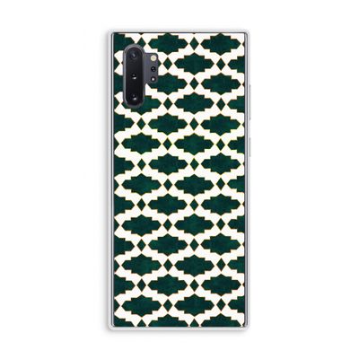 Moroccan tiles: Samsung Galaxy Note 10 Plus Transparant Hoesje