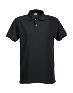 Clique 028240 Stretch Premium Polo - Zwart - XL