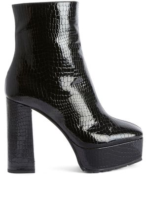 Giuseppe Zanotti bottines Morgana 120 mm - Noir