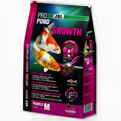 JBL Propond Growth M Visvoer 2,5kg - Gezonde Groei Voor Middelgrote Vijvervissen 35-55 cm