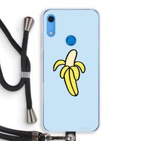 Banana: Huawei Y6s Transparant Hoesje met koord