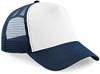 Beechfield CB640B Junior Snapback Trucker - French Navy/White - One Size