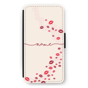 Kusjes: iPhone 11 Pro Max Flip Hoesje