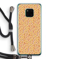 Camouflage: Huawei Mate 20 Pro Transparant Hoesje met koord