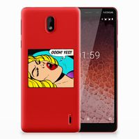 Nokia 1 Plus Silicone Back Cover Popart Oh Yes