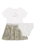 Michael Kors Kids robe à sequins - Blanc - thumbnail