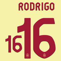Rodrigo 16 (Officiële Spanje Away Bedrukking 2024-2025)