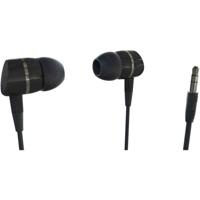 Vivanco SOLIDSOUND BLACK In Ear oordopjes Kabel Zwart