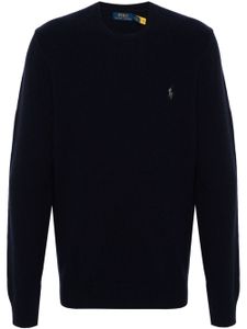 Polo Ralph Lauren pull à logo brodé - Bleu