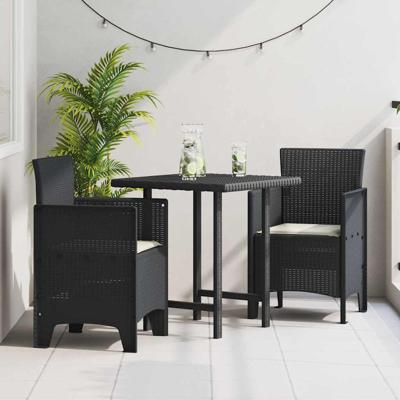 Tuinstoel 2 pcs Antraciet 53 x 49 x 85 cm PP