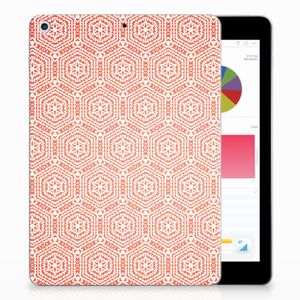 Apple iPad 9.7 2018 | 2017 Hippe Hoes Pattern Orange