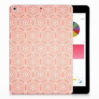 Apple iPad 9.7 2018 | 2017 Hippe Hoes Pattern Orange - thumbnail