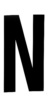 Metafranc Plakletter 100Mm Zwart N - WU0510260