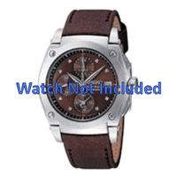 Seiko horlogeband 7T92-0GZ0 / SND859P1 Leder Bruin 20mm + standaard stiksel - thumbnail