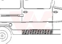 Van Wezel Spatbord 3070110