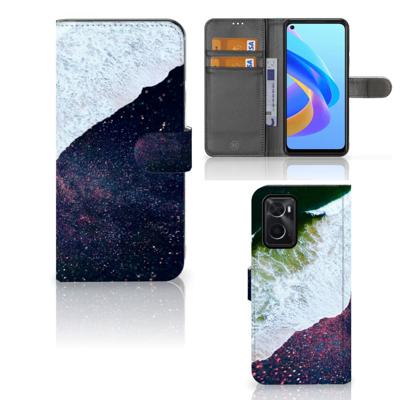 OPPO A76 | A96 | Book Case | Sea in Space