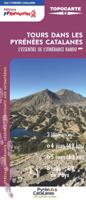 Wandelkaart Tours dans les Pyrénées Catalanes | FFRP